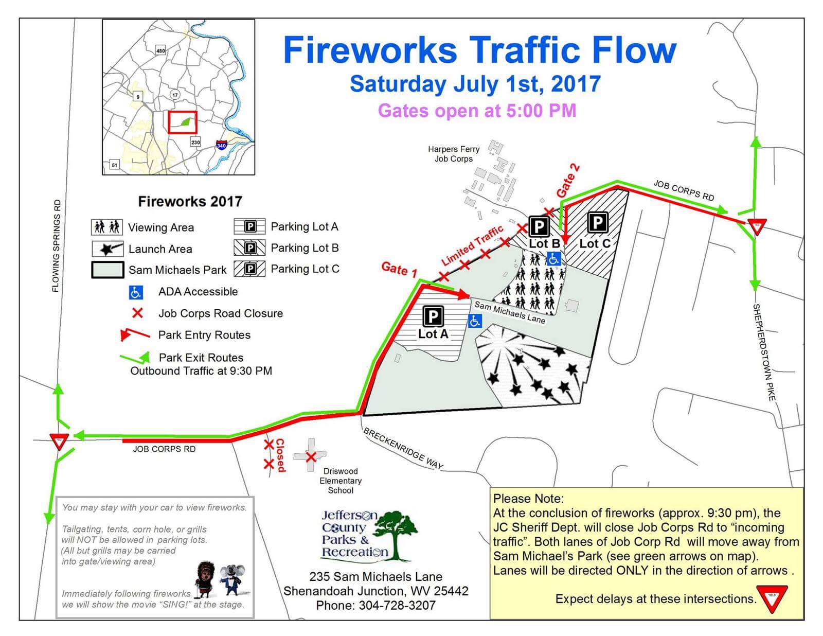 Fireworks Jefferson County Parks & Recreation